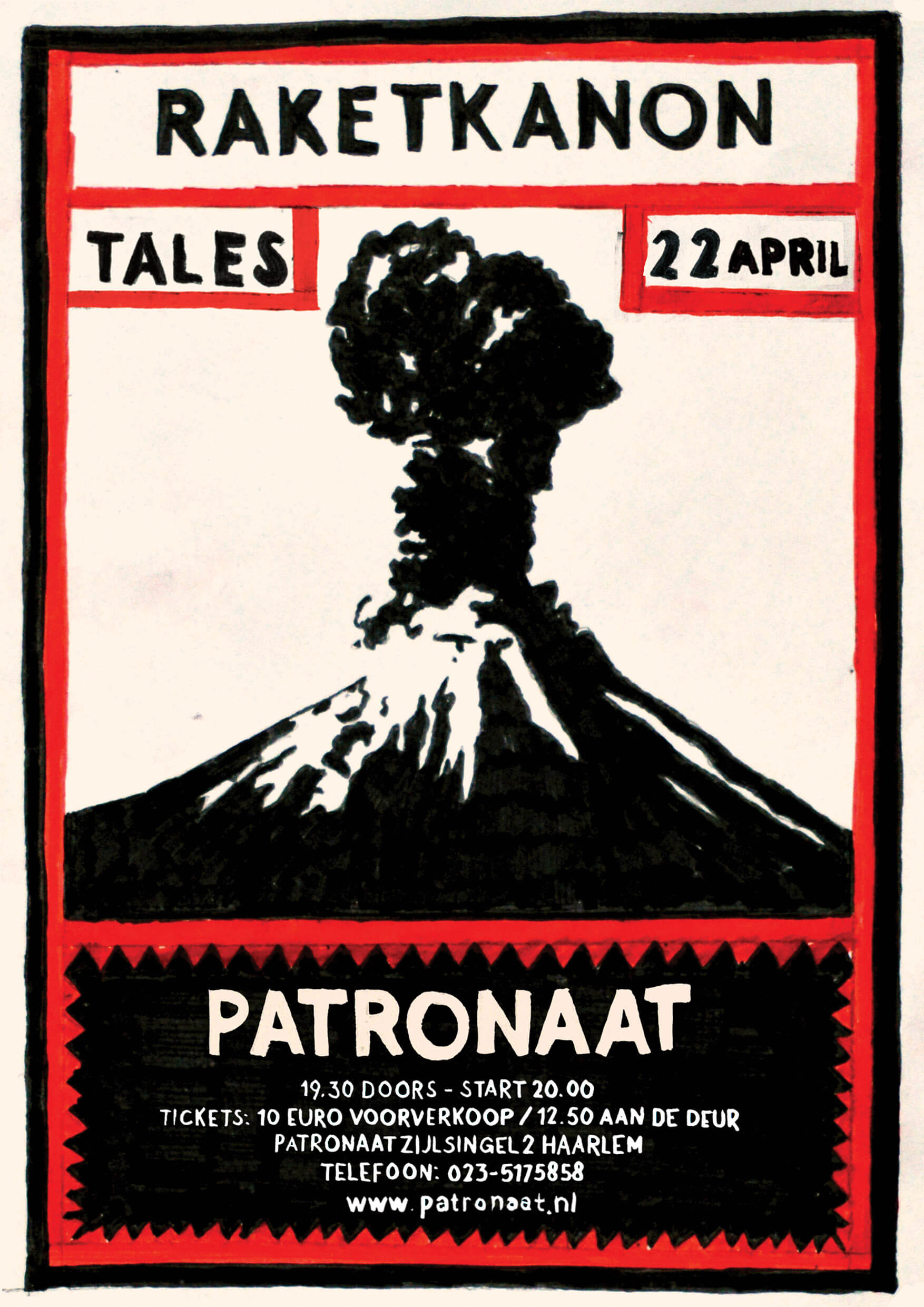 Poster artwork for Patronaat Haarlem